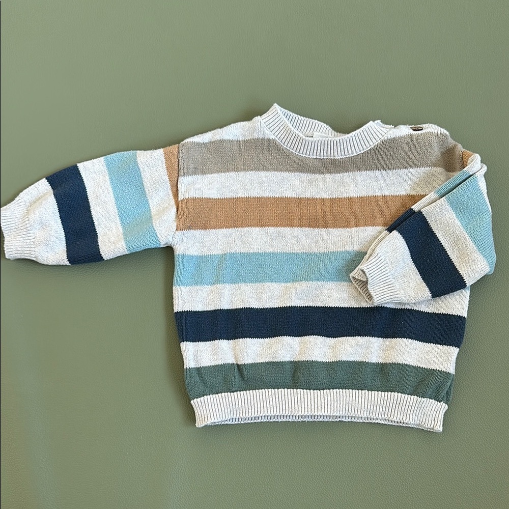 Striped Multicolor Men's Sweater